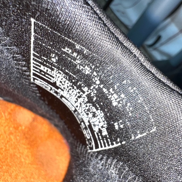 🚫SOLD! |•MERRELL•| Brown Suede Leather & Black Slip On Heavy Tread Shoes - Picture 8 of 10